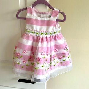 18M Pink Floral Dress